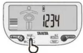 TANITA InnerScan V BC602 - Sélectionnez un chiffre personnel - 1