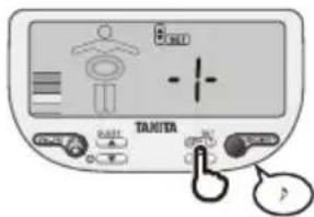 TANITA InnerScan V BC602 - Aktivitätsnummer einstellen - 3