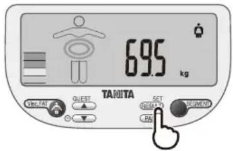 TANITA InnerScan V BC602 - Uw meetresultaten bekijken. - 1