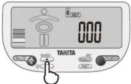TANITA InnerScan V BC602 - Configurar el mes - 1