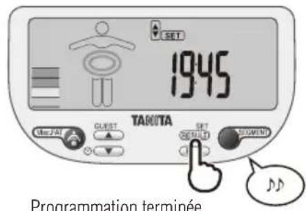 TANITA InnerScan V BC602 - Entrez l'année - 3