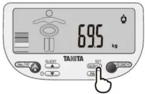 TANITA InnerScan V BC602 - Obtenga sus lecturas - 1