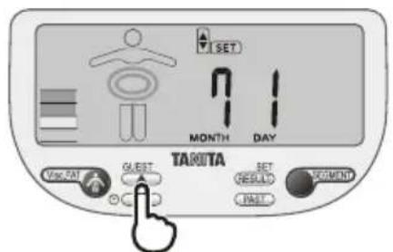 TANITA InnerScan V BC602 - Set Day - 1