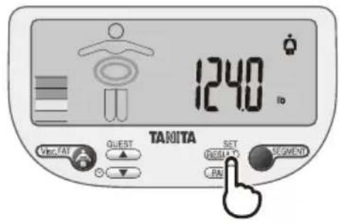TANITA InnerScan V BC602 - Obtain Your Readings - 1
