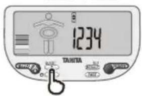 TANITA InnerScan V BC602 - Selezione un numero personal - 1
