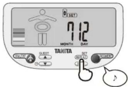 TANITA InnerScan V BC602 - Set Minute - 4