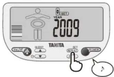 TANITA InnerScan V BC602 - Set Minute - 2