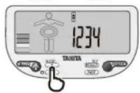 TANITA InnerScan V BC602 - Select a number - 1