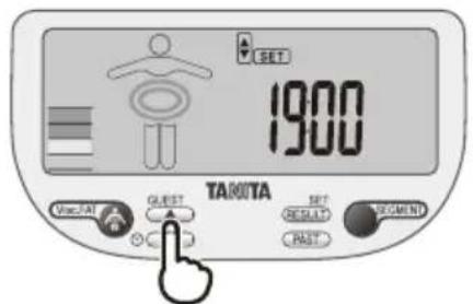 TANITA InnerScan V BC602 - Set Minute - 1