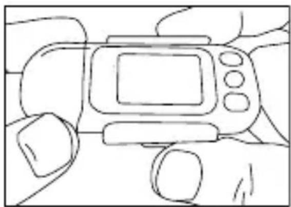 TANITA AM180E - Attacher/retirer le clip coulissant - 2
