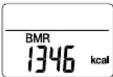 BMR 1346 kcal
