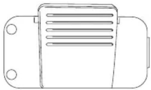 TANITA AM120E - Clip couvercle de batteries - 1