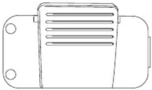 TANITA AM120E - Batterieabdeckung mit Clip - 1