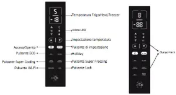 HOOVER HMNB 6182X5WDKN - DISPLAY TOP FEATURED (Solo su alcuni modelli) - 1