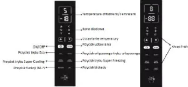 HOOVER HMNB 6182X5WDKN - WYSOKIEJ JAKOŚCI WYŚWIETLACZ PIONOWY (o ile występuje) - 1