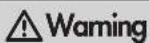 TANITA BWB800MA - Caution Symbols - 1