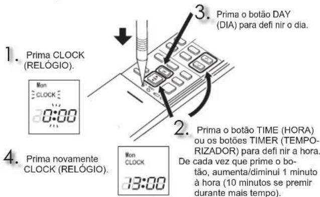MITSUBISHI MSZAP20VG - Defiência da hora actual - 1