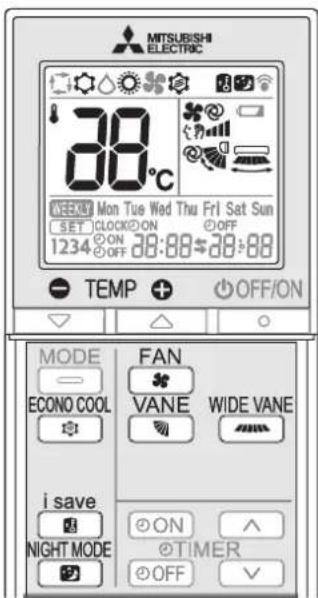 MITSUBISHI MSZAP20VG - I-SAVE-BETRIEB - 1