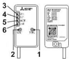 MITSUBISHI MSZAP20VG - KONFIGURACJA INTERFEJSU Wi-Fi (tylko typ VGK) - 3