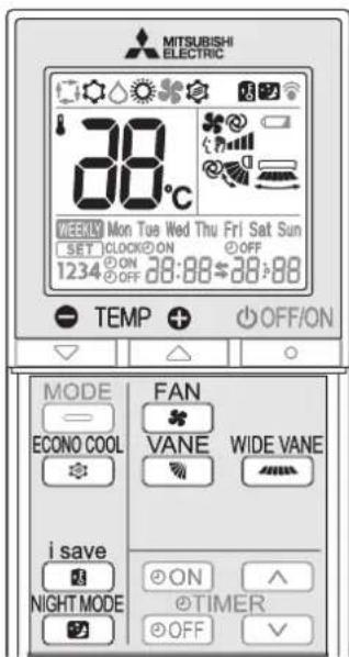 MITSUBISHI MSZAP20VG - TRYB I-SAVE - 1