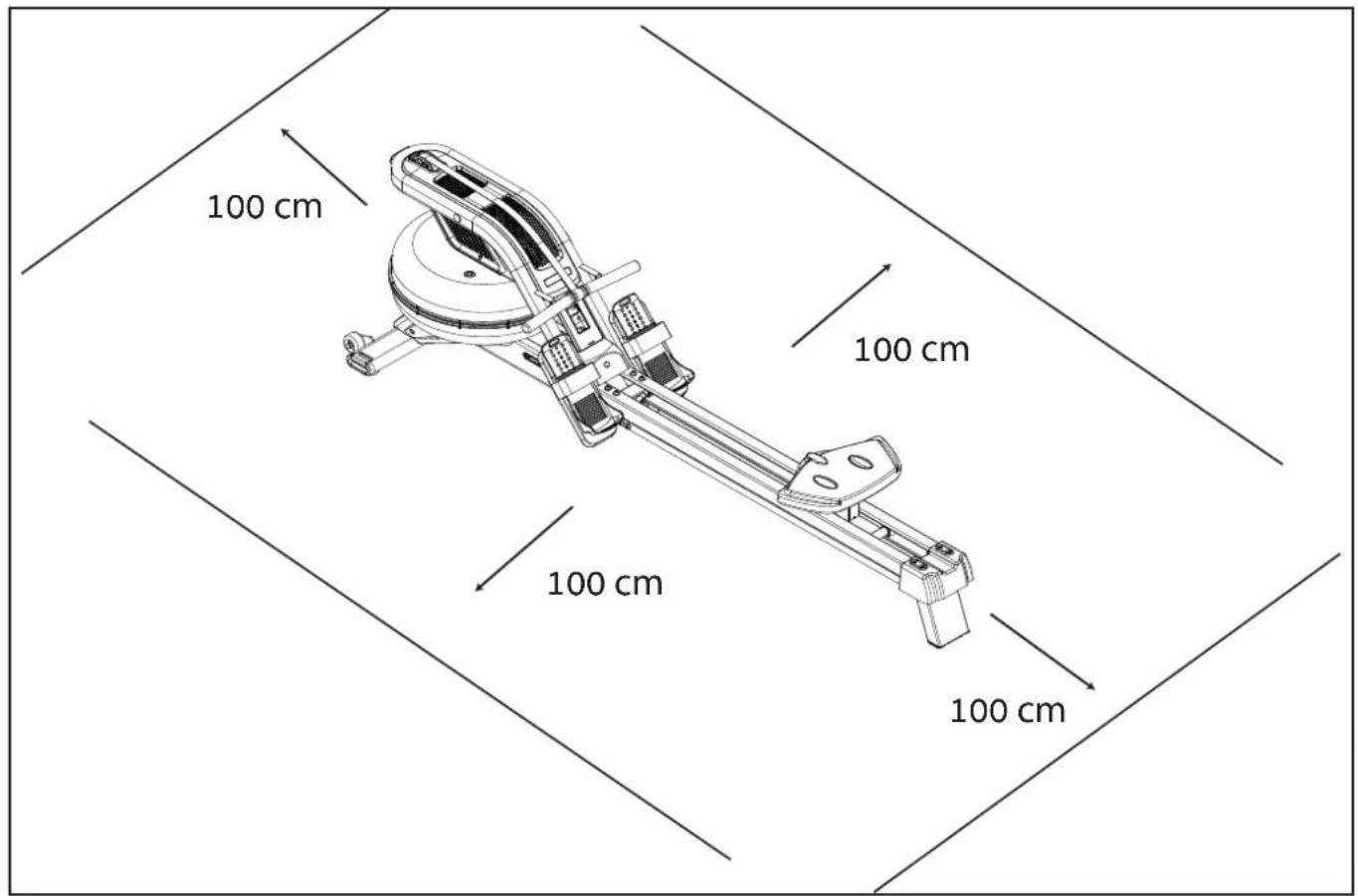TUNTURI Endurance R85W - R-85W Rower dual rail - 15