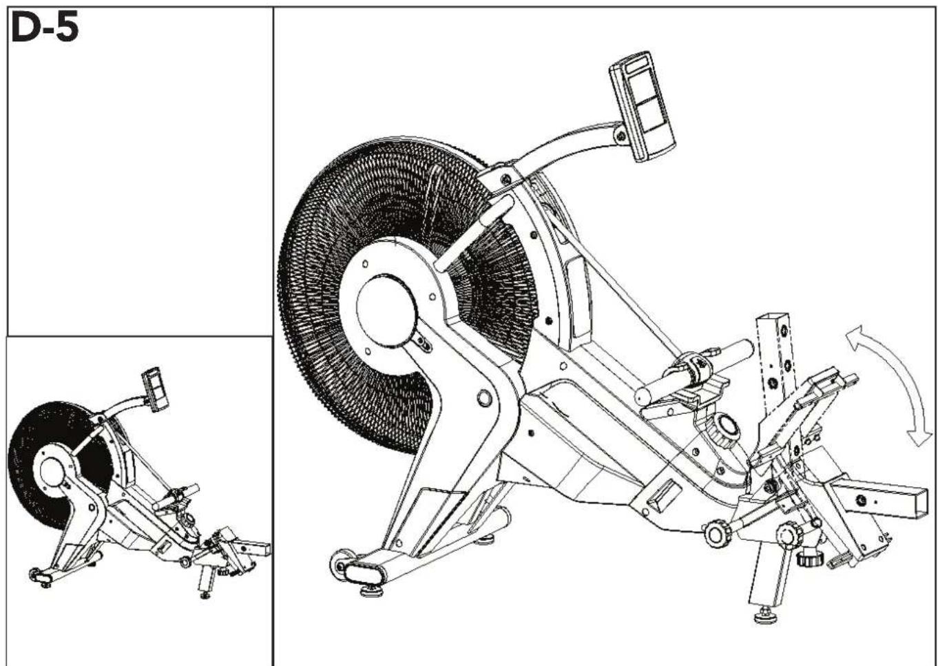 TUNTURI Platinum Rower PRO - D-3 - 4