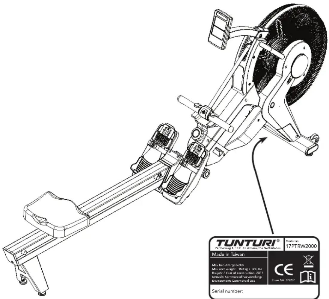TUNTURI Platinum Rower PRO - 1