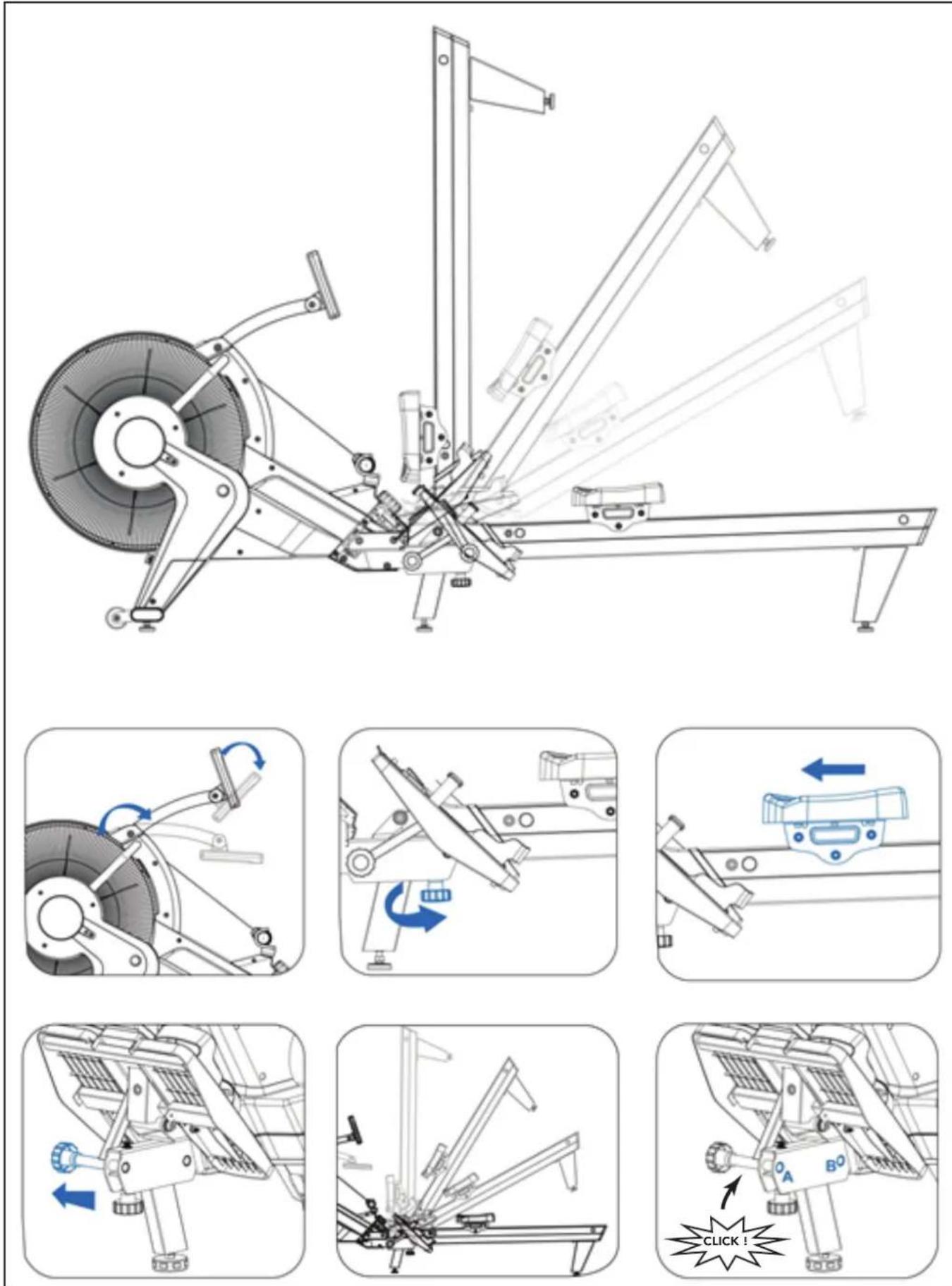 TUNTURI Platinum Rower PRO - D-15 - 12