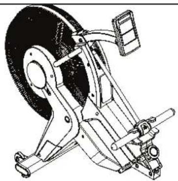 TUNTURI Platinum Rower PRO - B - 1