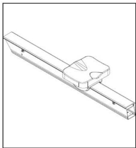 TUNTURI Endurance R80W - R-80 W Rower Single rail - 12