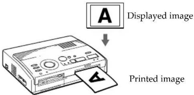 SONY FVP1 - Printing direction - 1