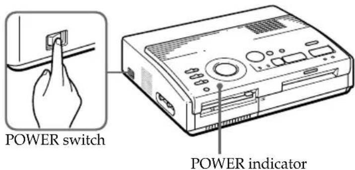 SONY FVP1 - Adjusting the clock - 1