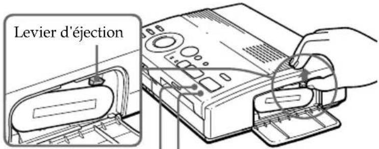 SONY FVP1 - Pour remplacer la cassette d'impression - 1