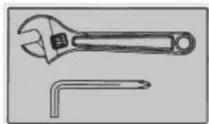TUNTURI Utility Bench UB80 - Fasten Nuts and Bolts - 1