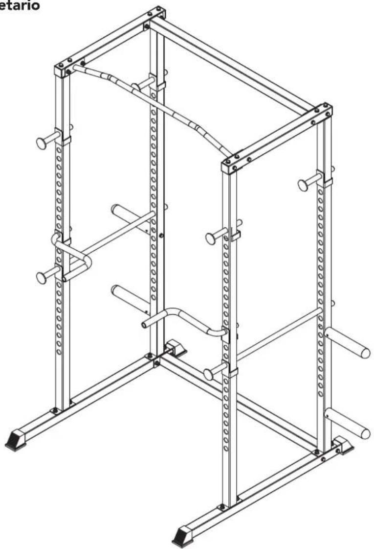 TUNTURI Cross Fit Rack WT60 - 1