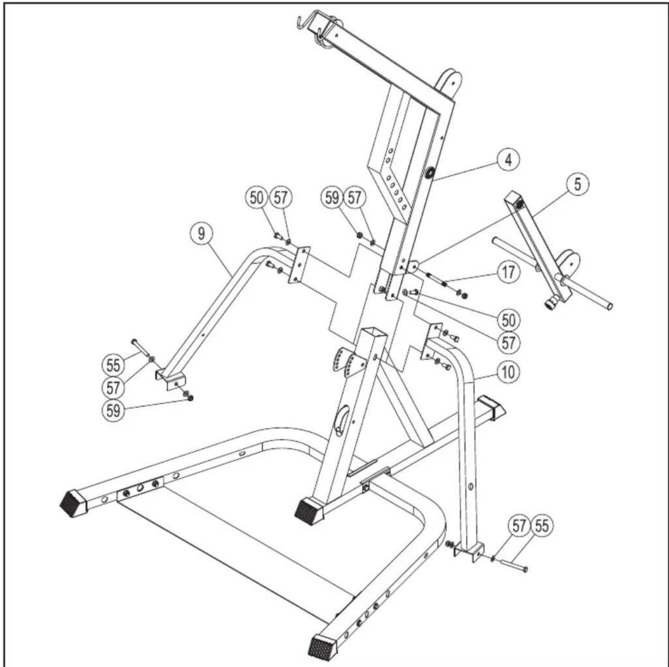 TUNTURI Leverage Pulley Gym WT85 - 2 - 1