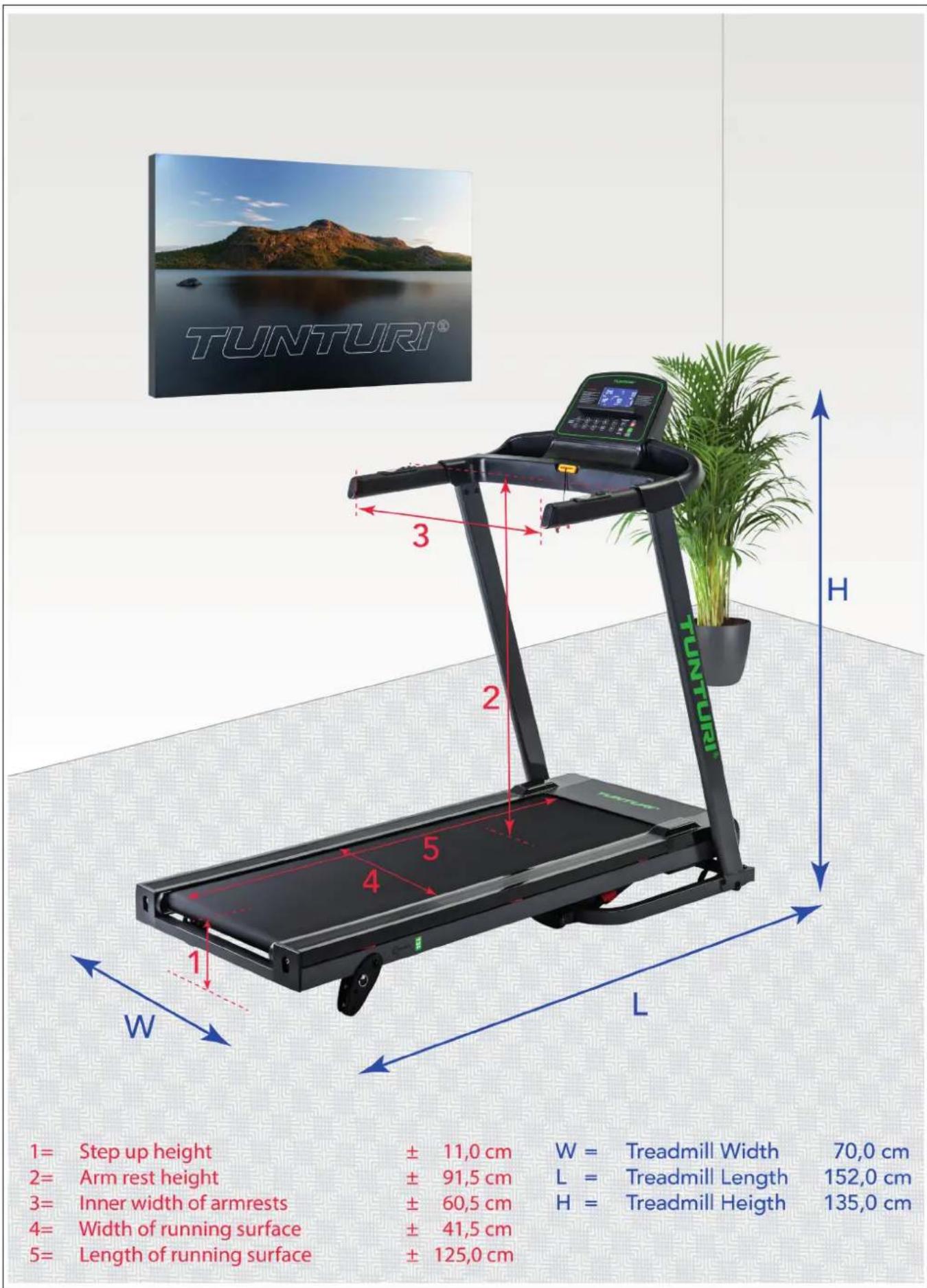 TUNTURI Cardio Fit T35 - H - 1