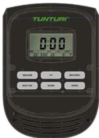 TUNTURI Star Fit F100 - Paristojen vaihto (Kuva E) - 1