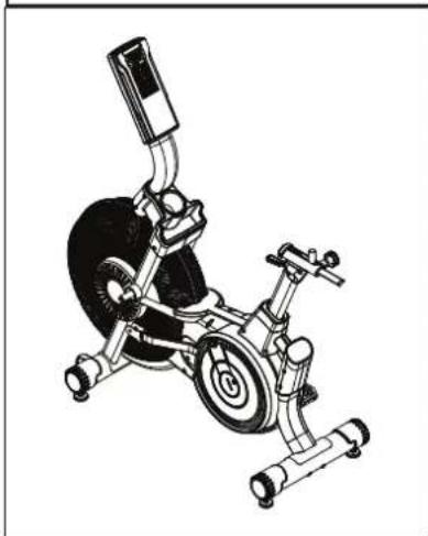 TUNTURI Platinum Pro Air Bike - x2 - 1