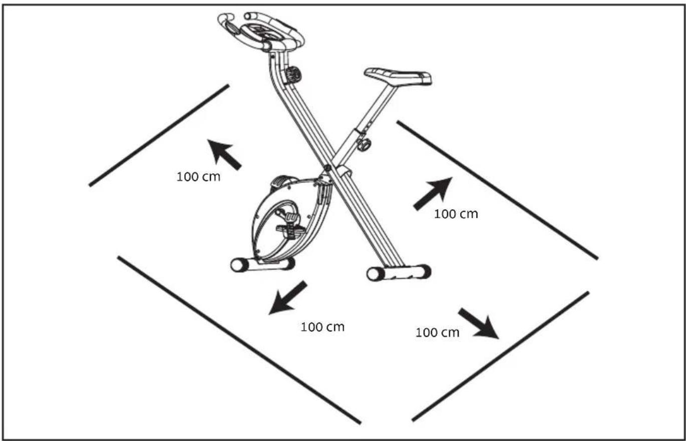 TUNTURI Star Fit X100 XBike - D-0 - 1