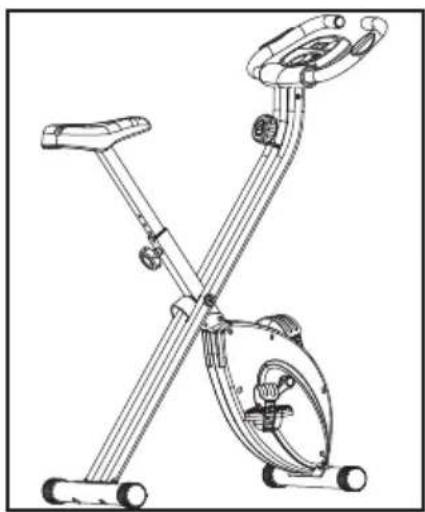 TUNTURI Star Fit X100 XBike - D-6 - 2