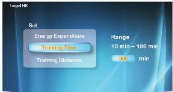 TUNTURI Platinum PRO Upright Bike - Target heart rate - 2