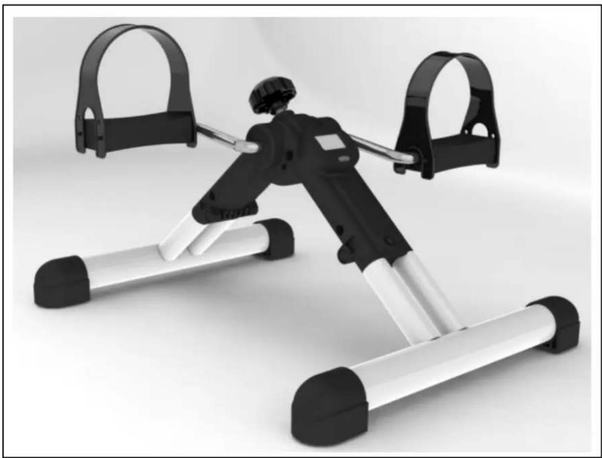 TUNTURI Foldable Minibike - MINI BIKE OPVOUWBAAR - 1