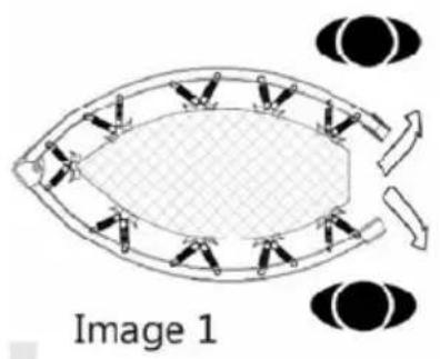 TUNTURI 14TUSFU272 - FITNESS TRAMPOLINE - 1