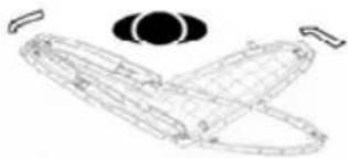 TUNTURI 14TUSFU272 - FITNESS TRAMPOLINE - 1