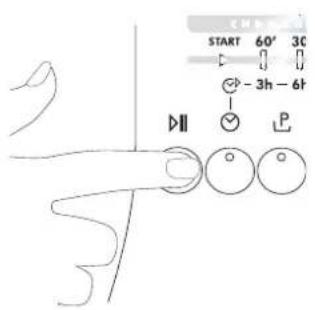 HOOVER HNF6127 - A mosási ciklus indítása - 1