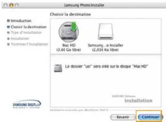SAMSUNG SPP2020 - Installation du programme - 3