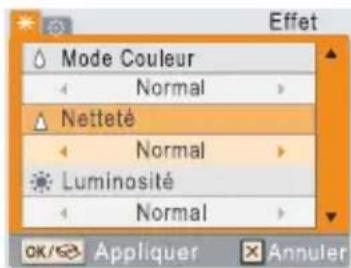 SAMSUNG SPP2020 - Utilisez les boutons haut et bas pour atteindre « netteté - 1