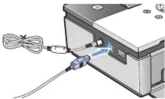 SAMSUNG SPP2020 - Reliez le câble USB au port USB de l'ordinateur. - 1