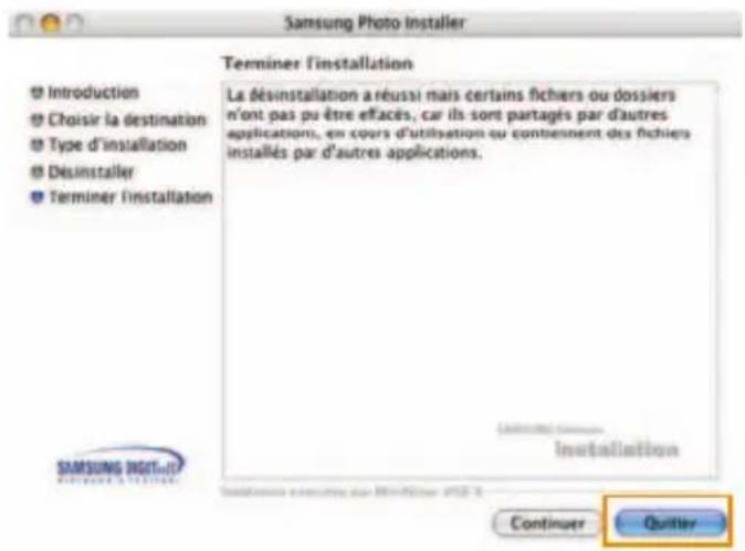 SAMSUNG SPP2020 - Suppression du programme - 2